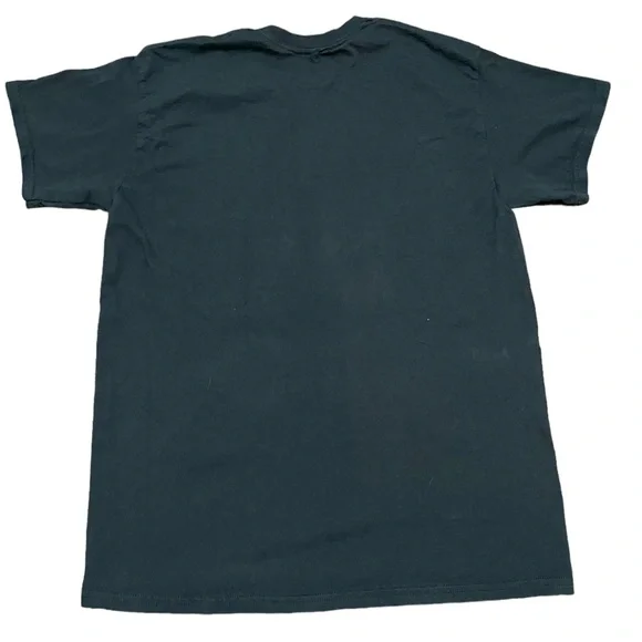 Ice Cube Graphic T-Shirt Modern Band Singer Men’s Large Black Blue Flames - Picture 3 of 4